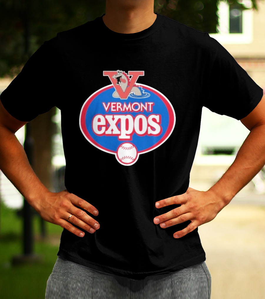 Vermont Expos Baseball Gator T-Shirt