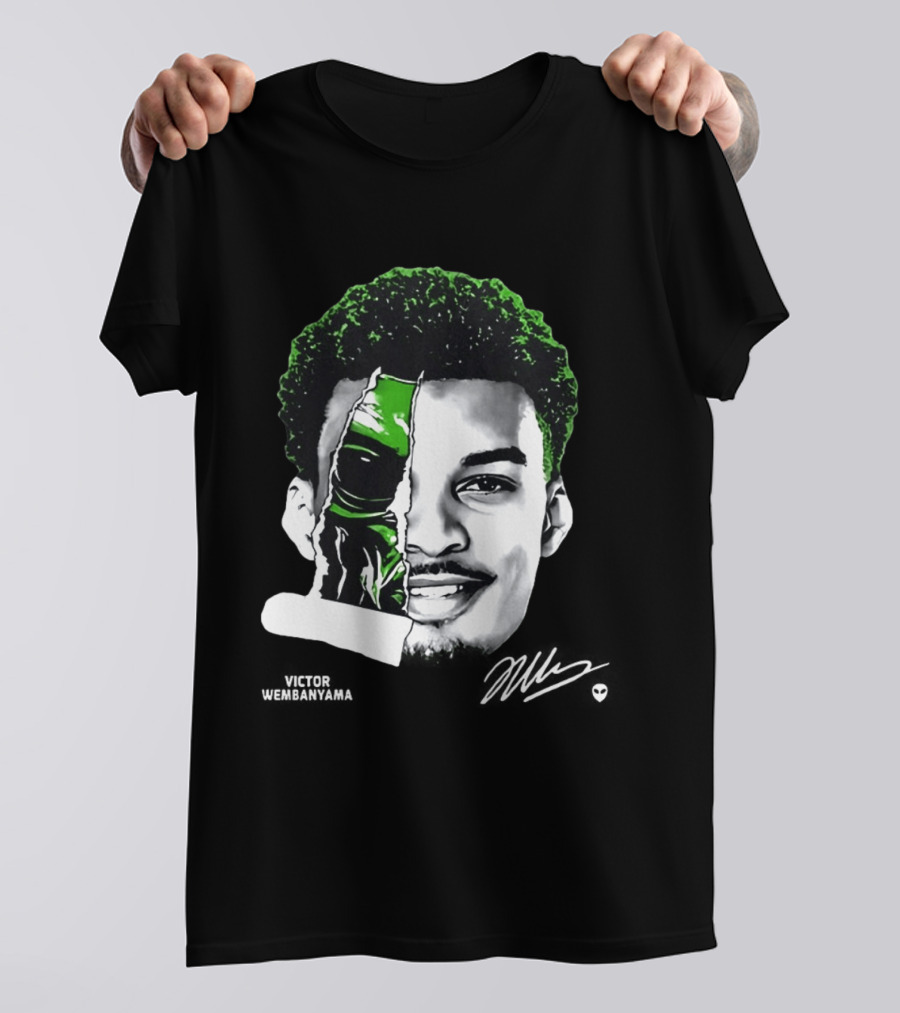 Wemby Alien Victor Wembanyama San Antonio Spurs NBA T-Shirt
