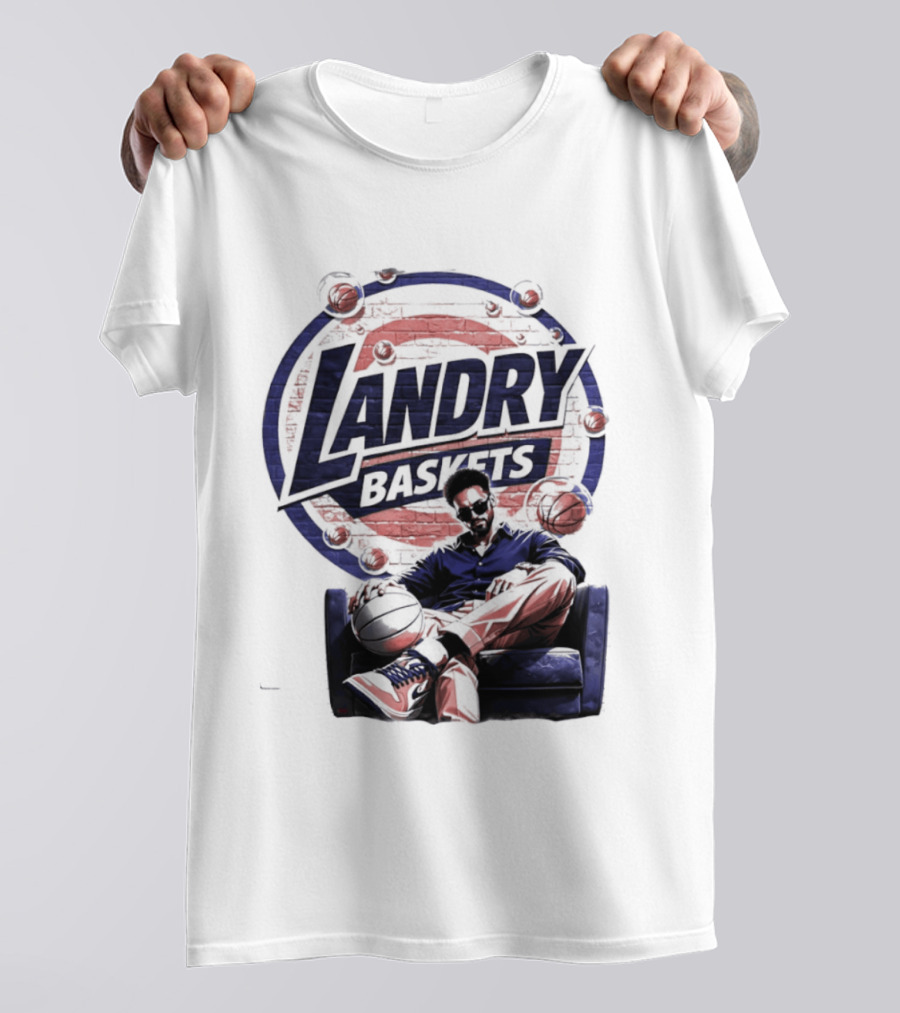 Landry Fields NBA New York Knicks Landry Baskets Basketball T-Shirt