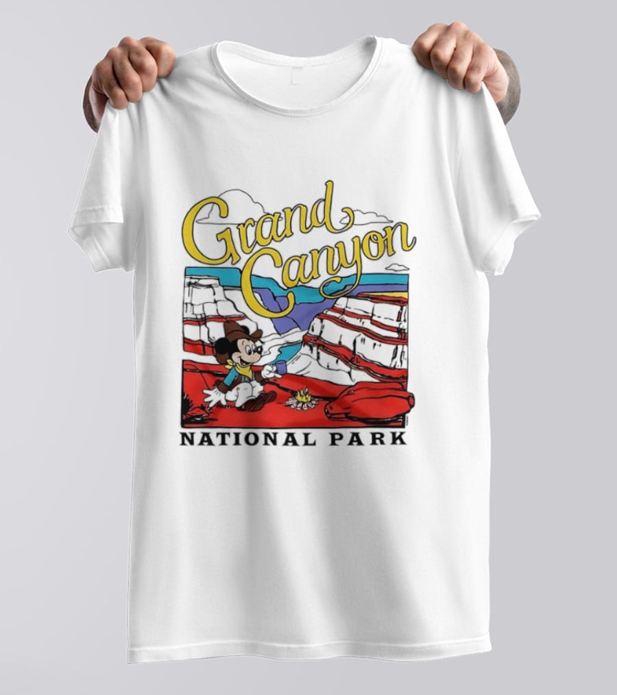 Grand Canyon National Park Mickey Mouse Adventure T-Shirt