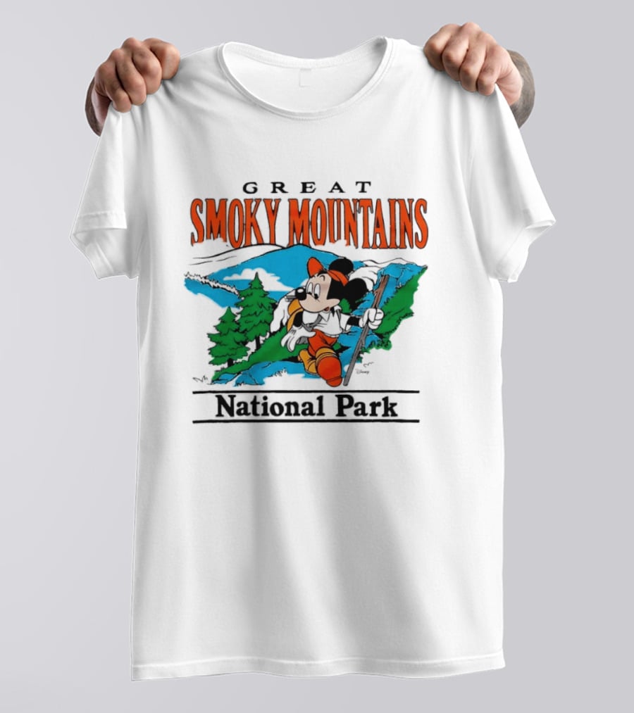 Mickey Mouse Great Smoky Mountains National Park Adventure T-Shirt