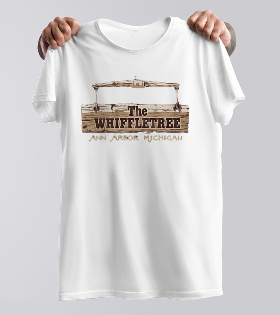 The Whiffletree Ann Arbor Michigan Rustic Sign T-Shirt