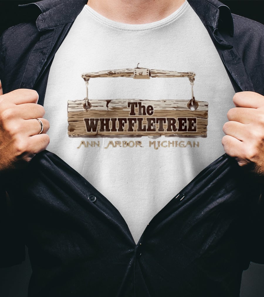 The Whiffletree Ann Arbor Michigan Rustic Sign T-Shirt