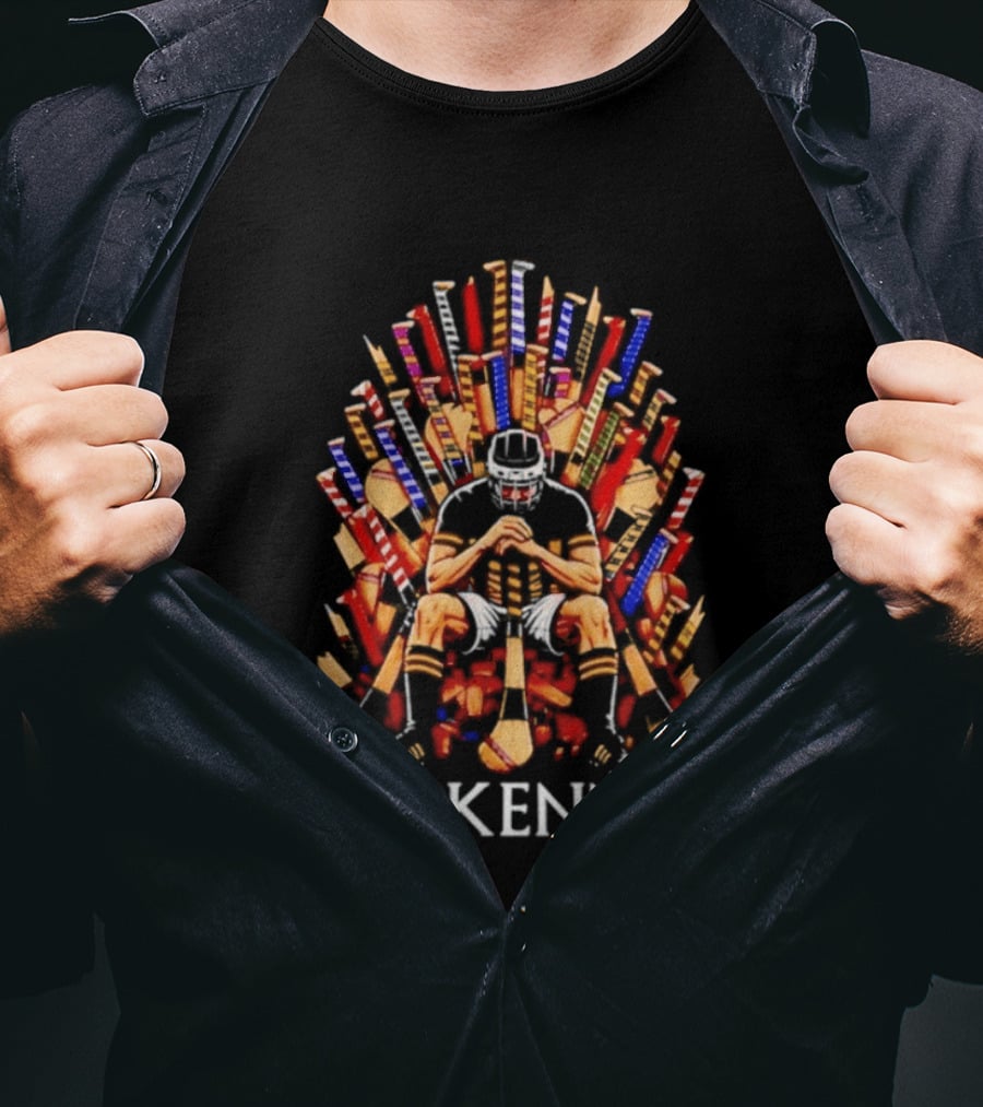 Kilkenny Hurling Iron Throne Game Of Hurls T-Shirt