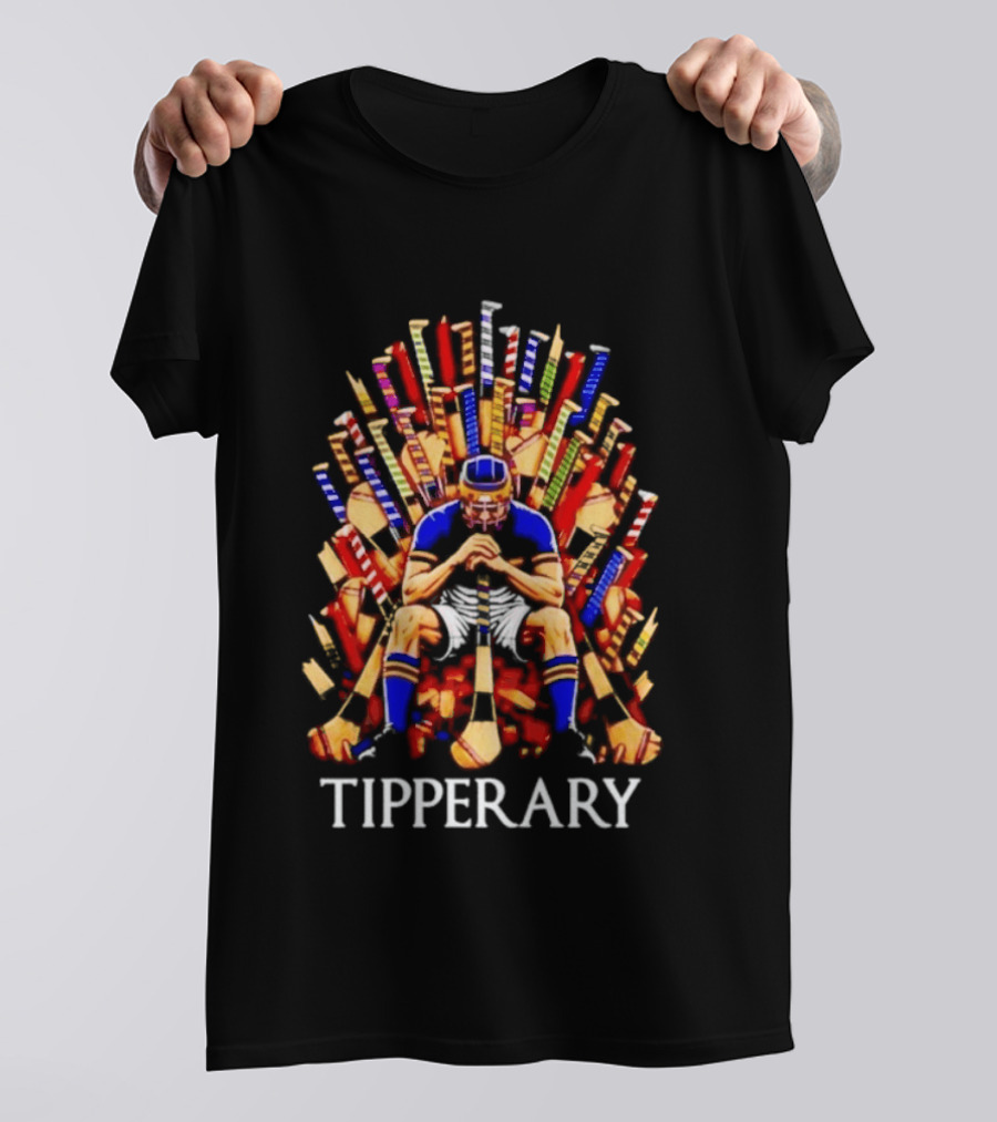 Tipperary Game Of Hurls Throne Hurling Sports Fan Gear T-Shirt