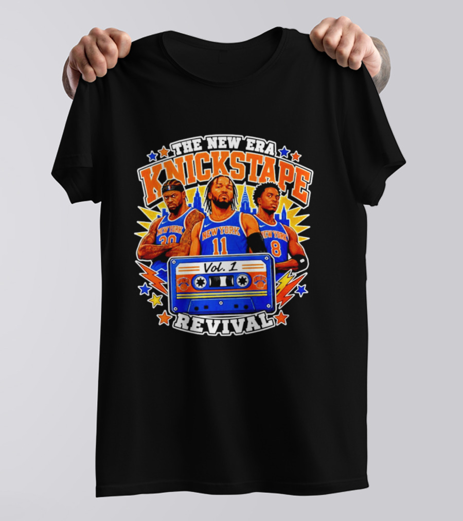 New York Knicks The New Era Knickstape Vol 1 Revival T-Shirt