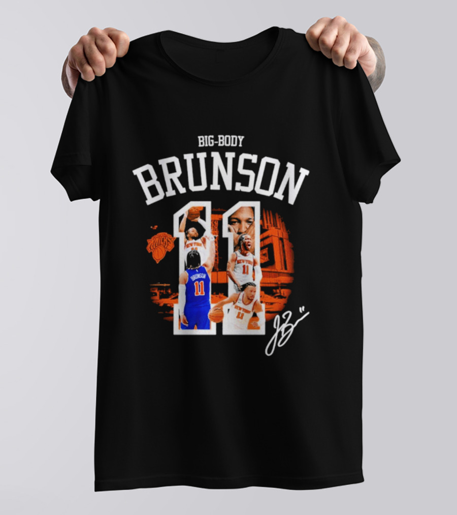 Big Body Brunson New York Knicks Basketball 11 T-Shirt