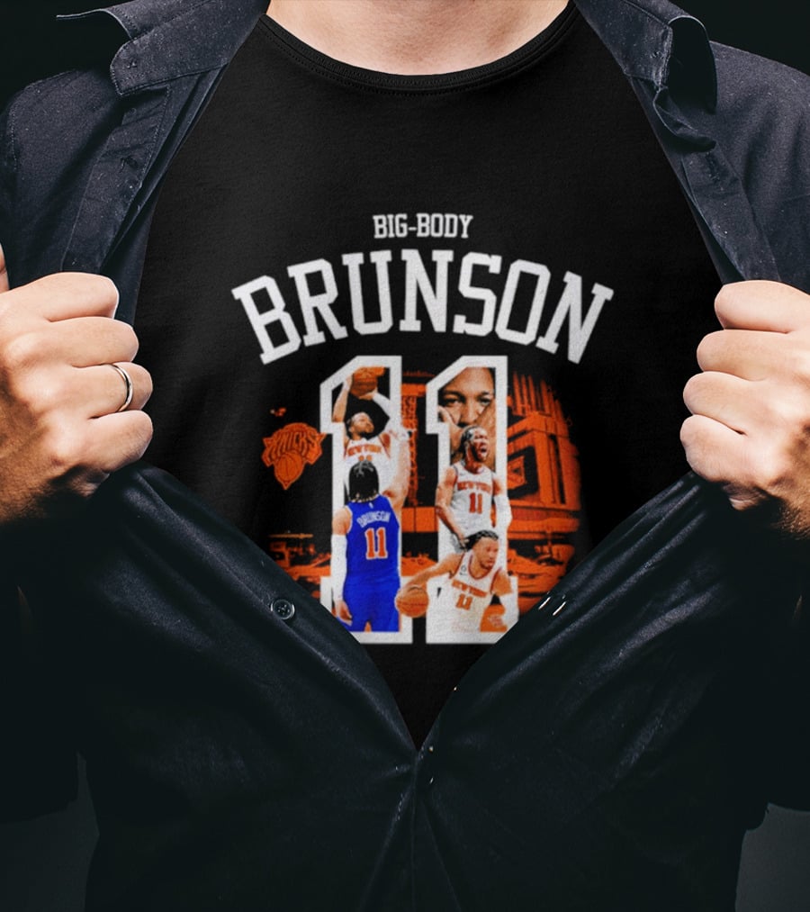 Big Body Brunson New York Knicks Basketball 11 T-Shirt