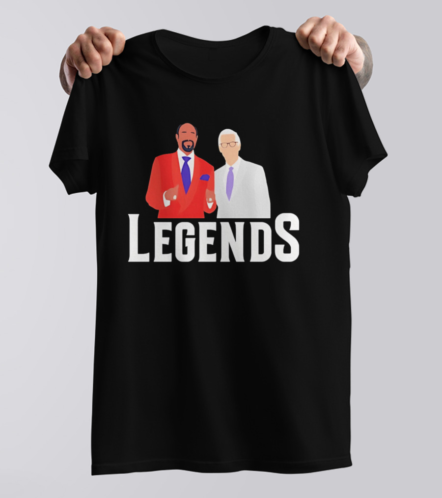 New York Knicks Legends Broadcasters Duo T-Shirt