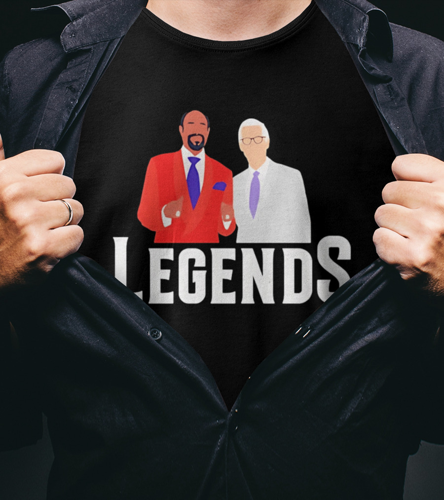 New York Knicks Legends Broadcasters Duo T-Shirt