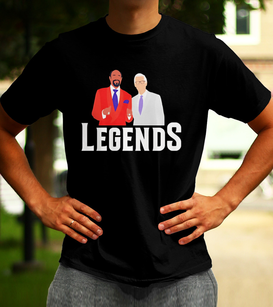 New York Knicks Legends Broadcasters Duo T-Shirt