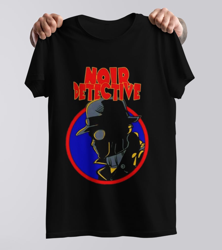 Noir Detective Private Investigator Mystery Solver T-Shirt