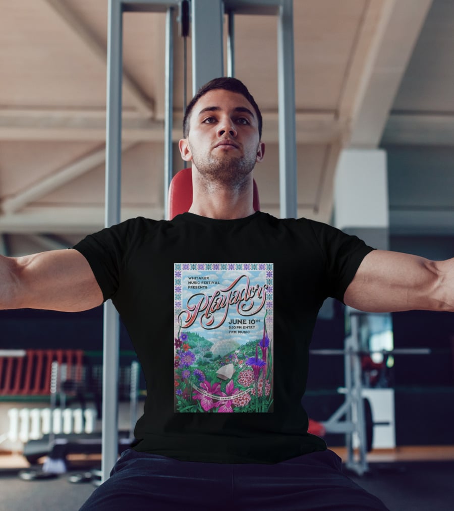Whitaker Music Festival Playadors June 10 Missouri Botanical Garden St. Louis Event T-Shirt