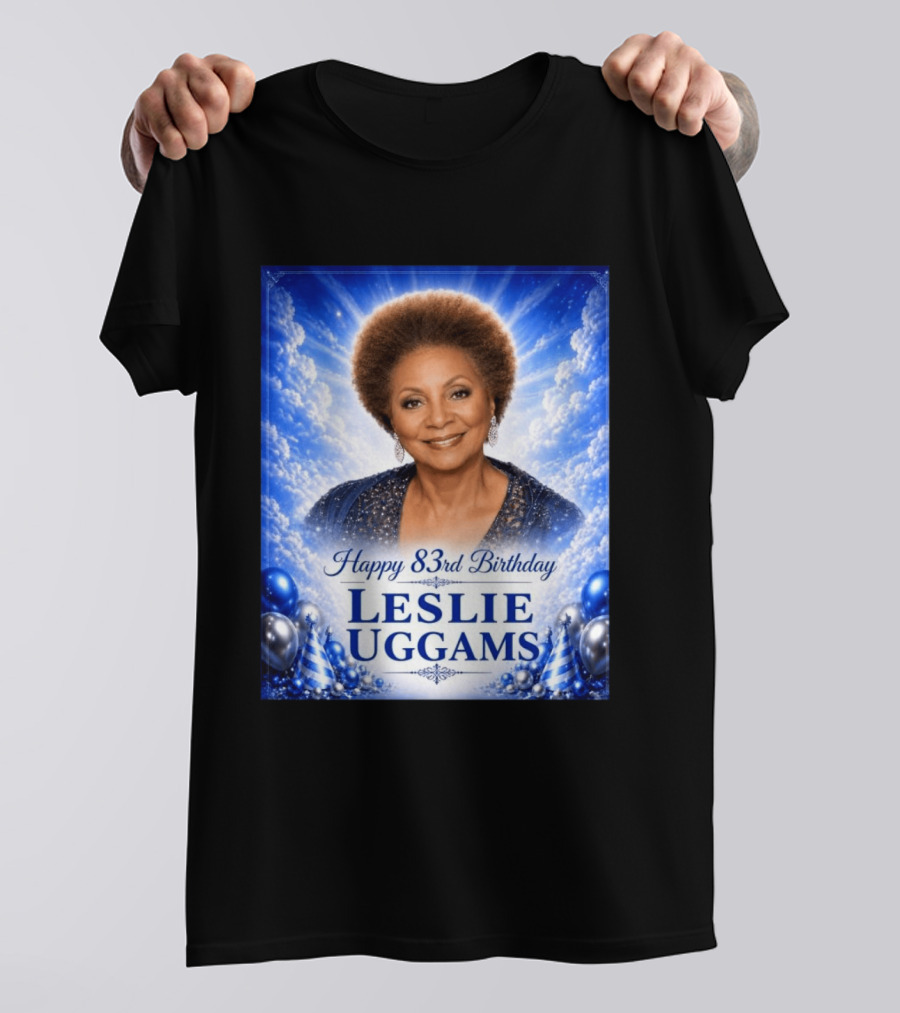 Happy 83rd Birthday Leslie Uggams Celebration T-Shirt