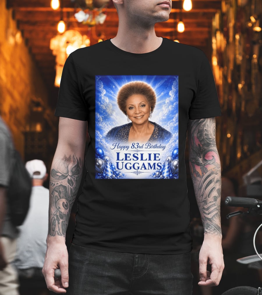 Happy 83rd Birthday Leslie Uggams Celebration T-Shirt