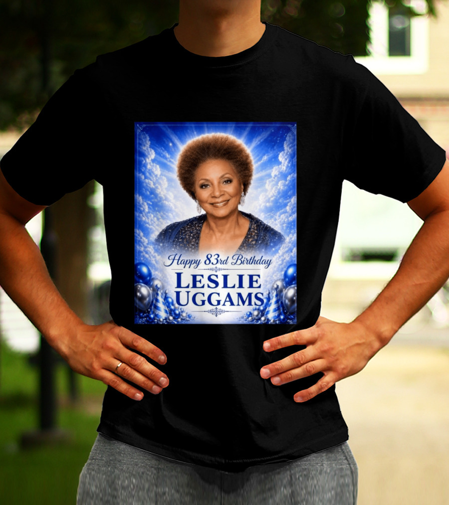 Happy 83rd Birthday Leslie Uggams Celebration T-Shirt