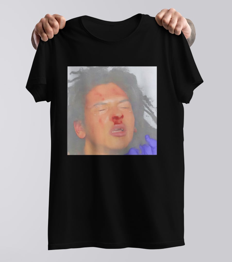John Doe Unknown Player Generic Team Bloody Face T-Shirt