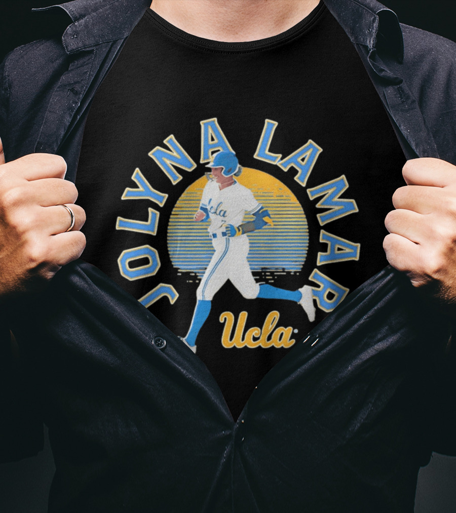 Jolina Lamar UCLA Softball Star Running At Sunset T-Shirt