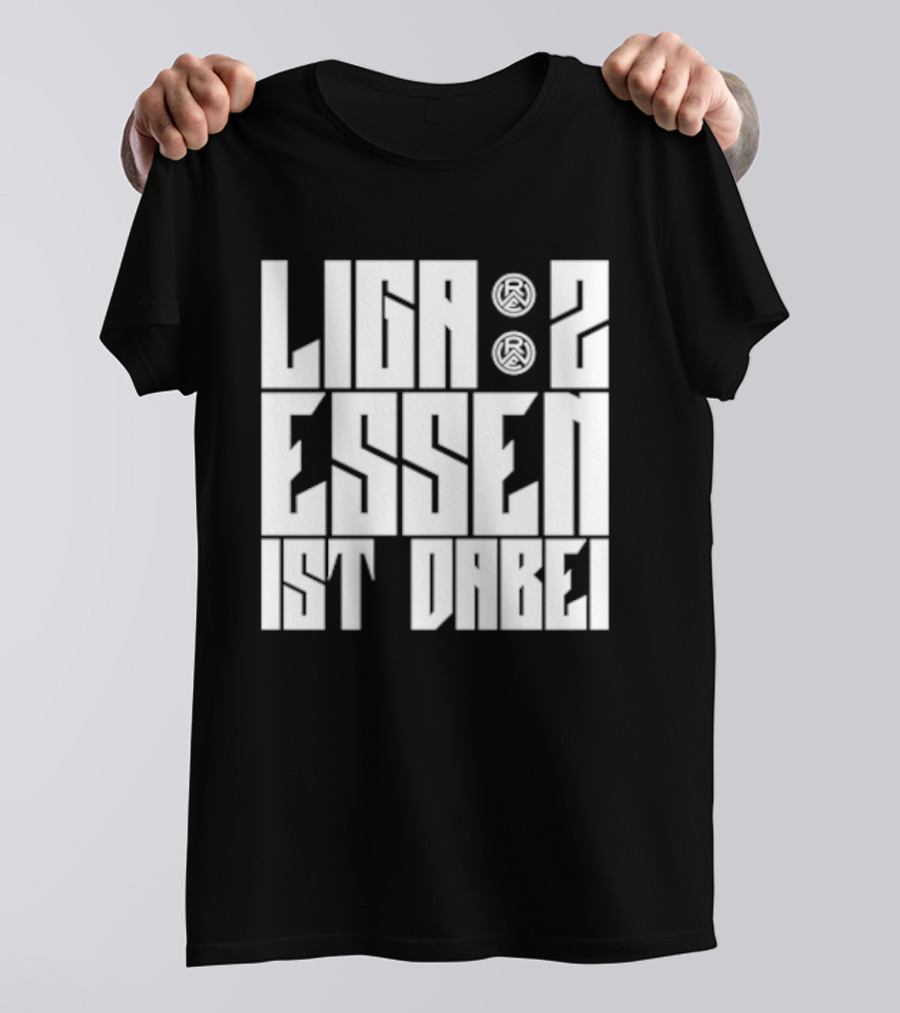 Liga 2 Essen Ist Dabei Soccer Celebration Football T-Shirt