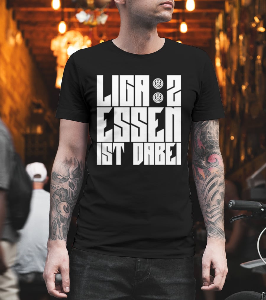 Liga 2 Essen Ist Dabei Soccer Celebration Football T-Shirt