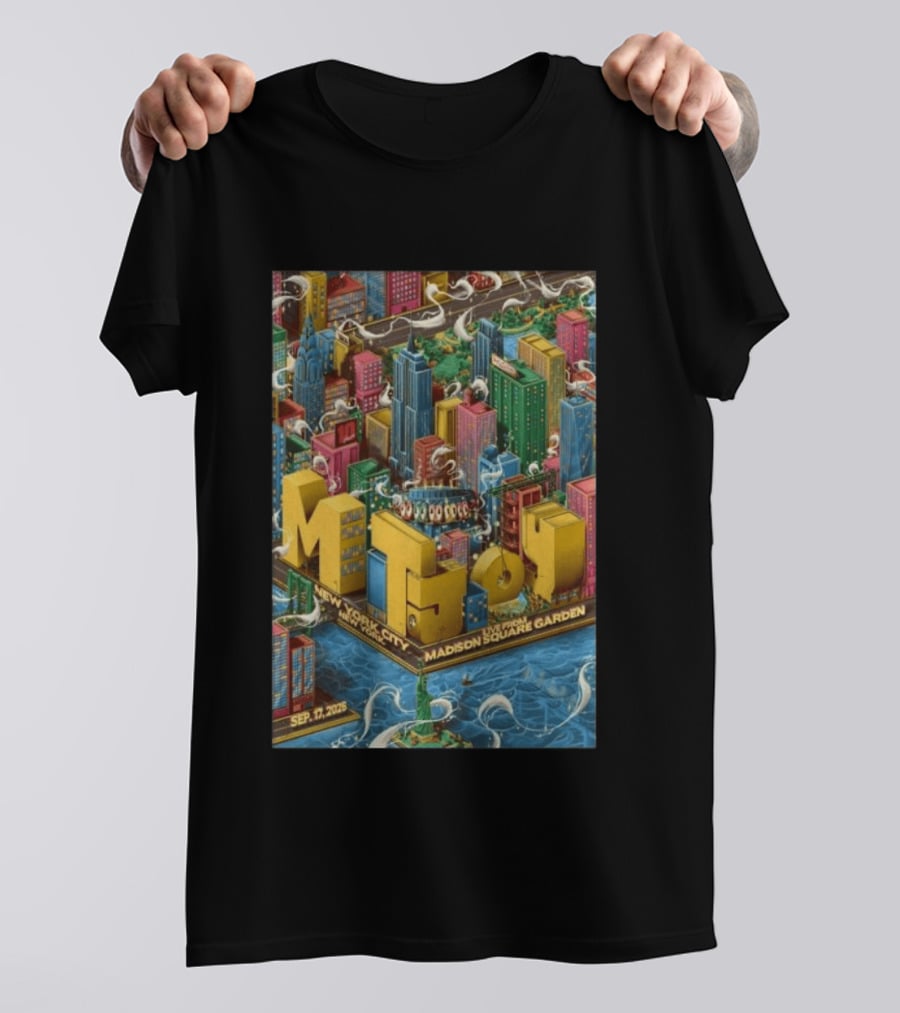 MT. Joy Live At Madison Square Garden New York City Sep 17 2026 T-Shirt