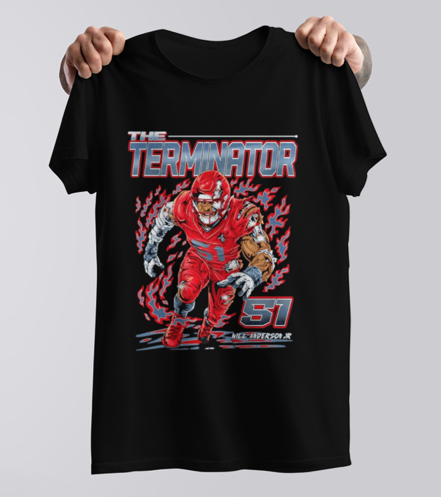 Will Anderson Jr The Terminator 51 Houston Texans T-Shirt