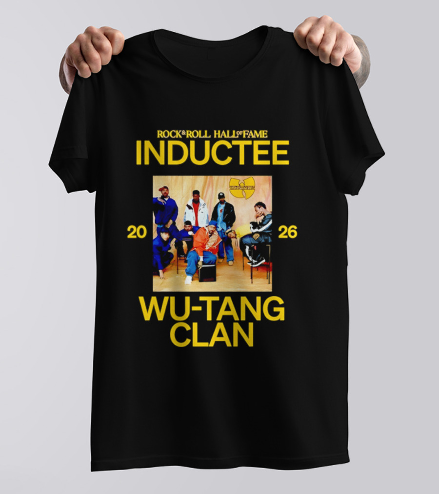 Wu Tang Clan Rock And Roll Hall Of Fame Inductee 2026 T-Shirt
