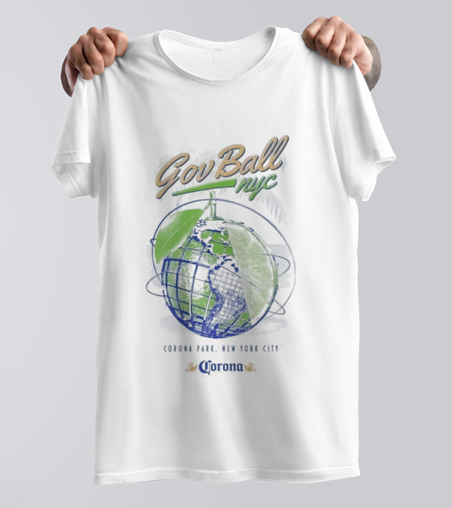 Gov Ball 2026 New York City June 5 7 Corona Festival T-Shirt