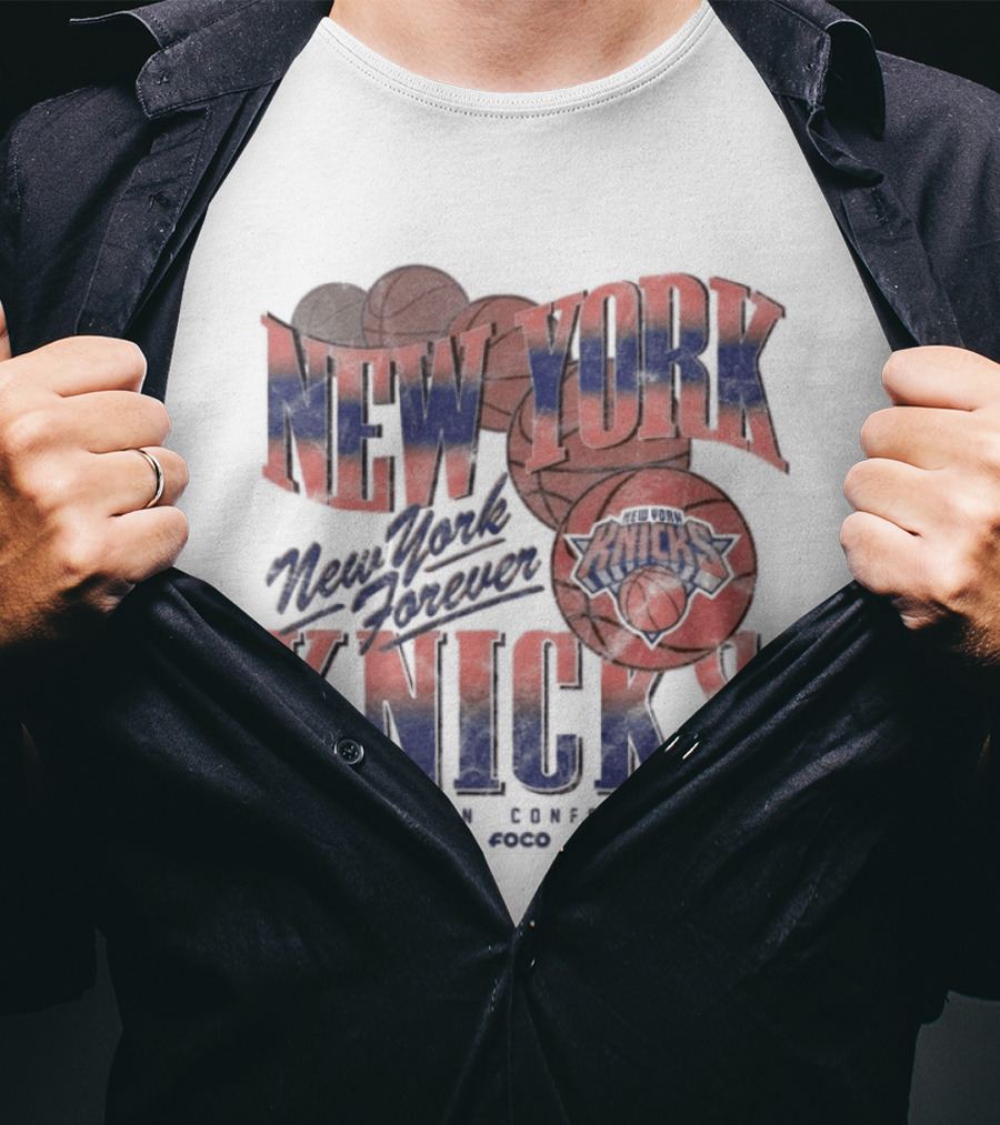 New York Knicks Eastern Conference Basketball Team T-Shirt