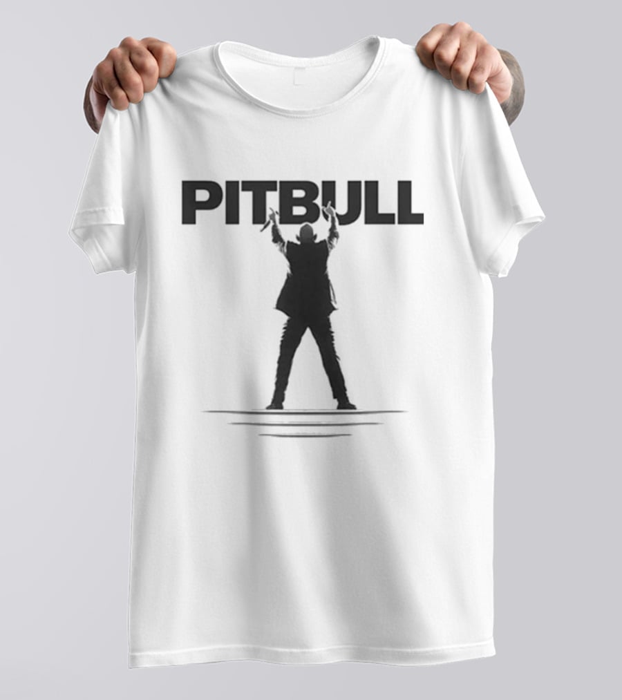 Pitbull I'm Back World Tour 2026 Dale White T-Shirt