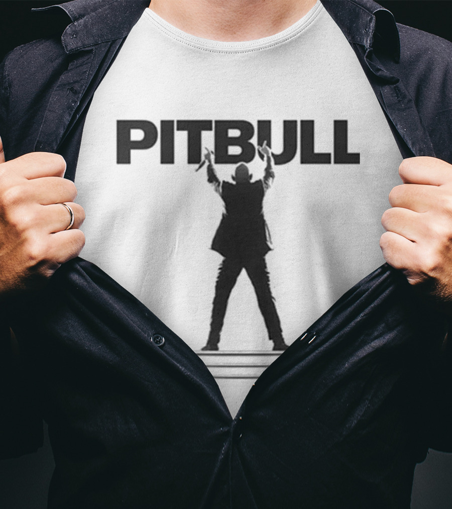 Pitbull I'm Back World Tour 2026 Dale White T-Shirt