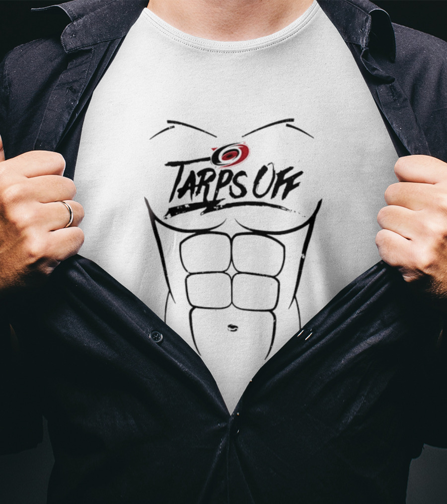 Carolina Hurricanes Tarps Off Abs T-Shirt