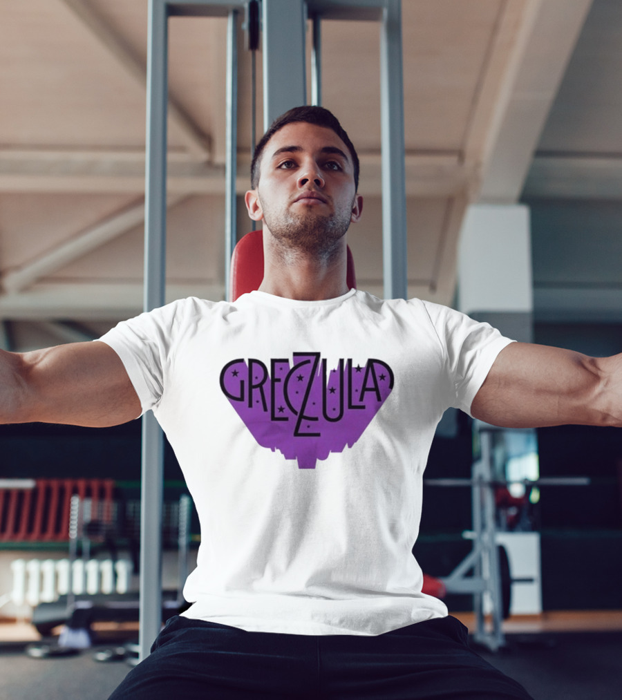 Greczula Starry Purple Tour 2026 Font T-Shirt