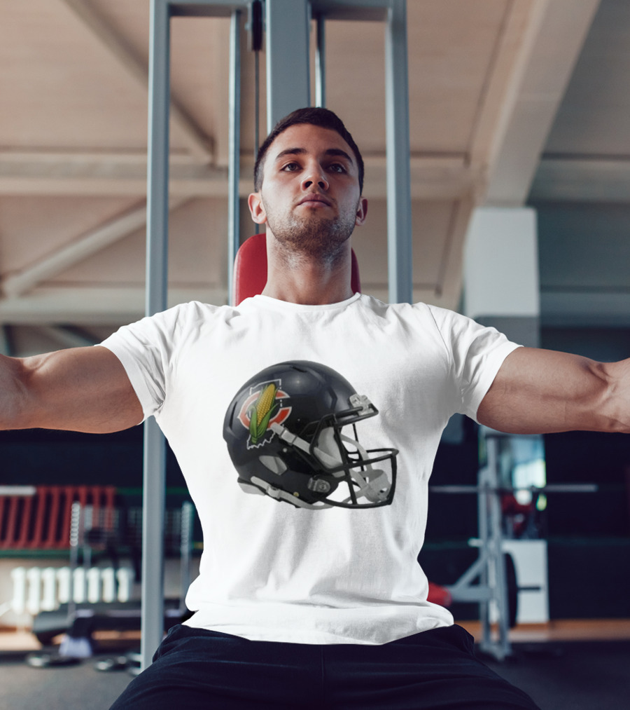 Chicago Bears Indiana Corn Helmet 2026 Edition T-Shirt