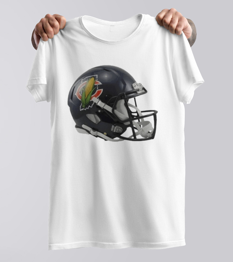 Chicago Bears Indiana Corn Helmet 2026 Edition T-Shirt