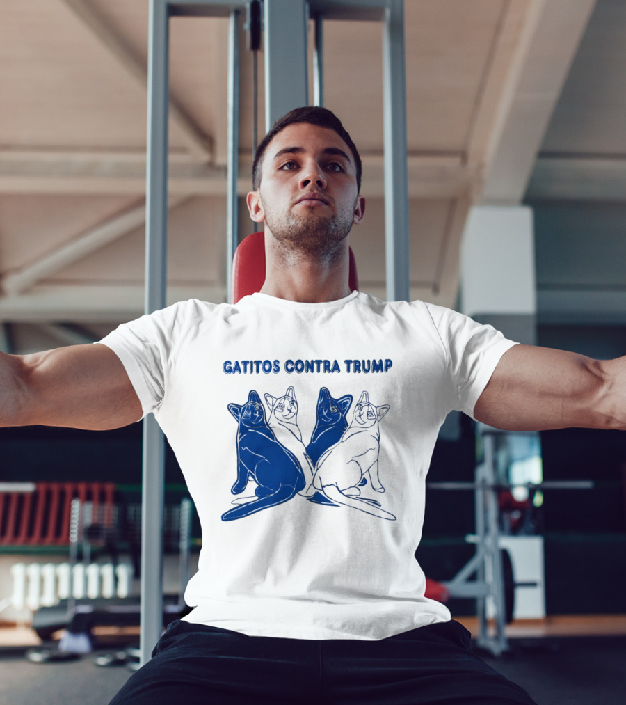 Gatitos Contra Trump Sphynx Cats T-Shirt