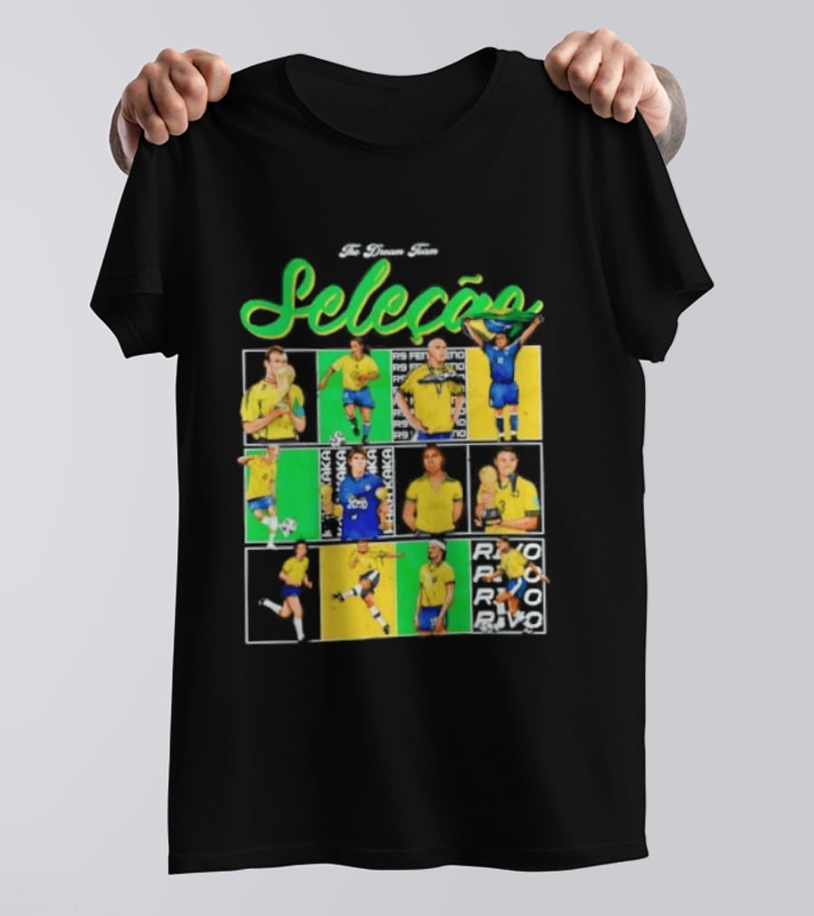 Selecao Brasil Football Legends Soccer Dream Team Series T-Shirt