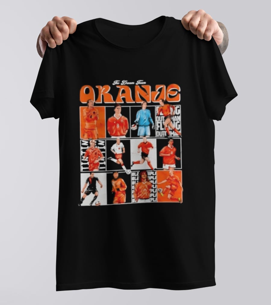 The Oranje Holland Football Legends Dream Team Series T-Shirt