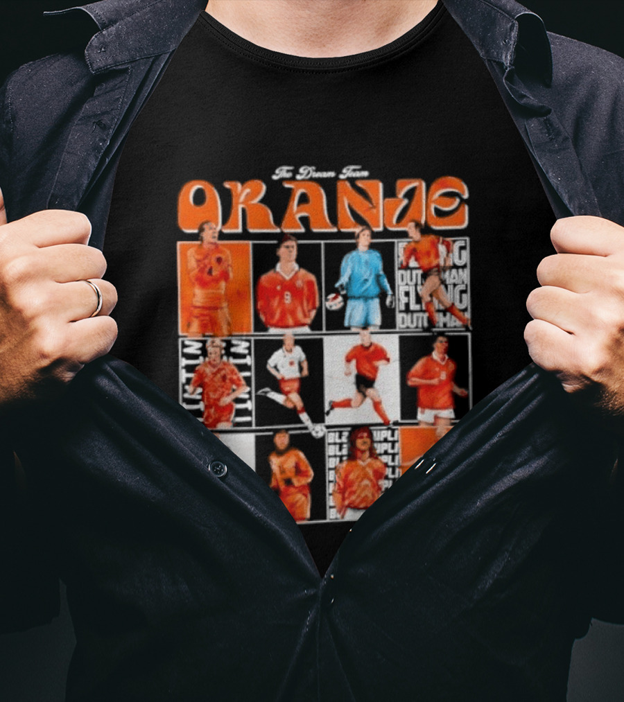 The Oranje Holland Football Legends Dream Team Series T-Shirt