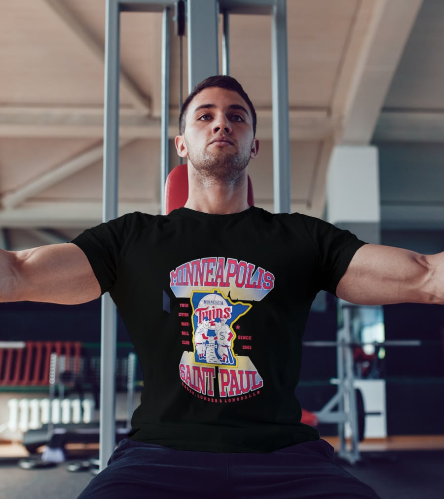 Minneapolis Minnesota Twins Saint Paul Baseball Team T-Shirt
