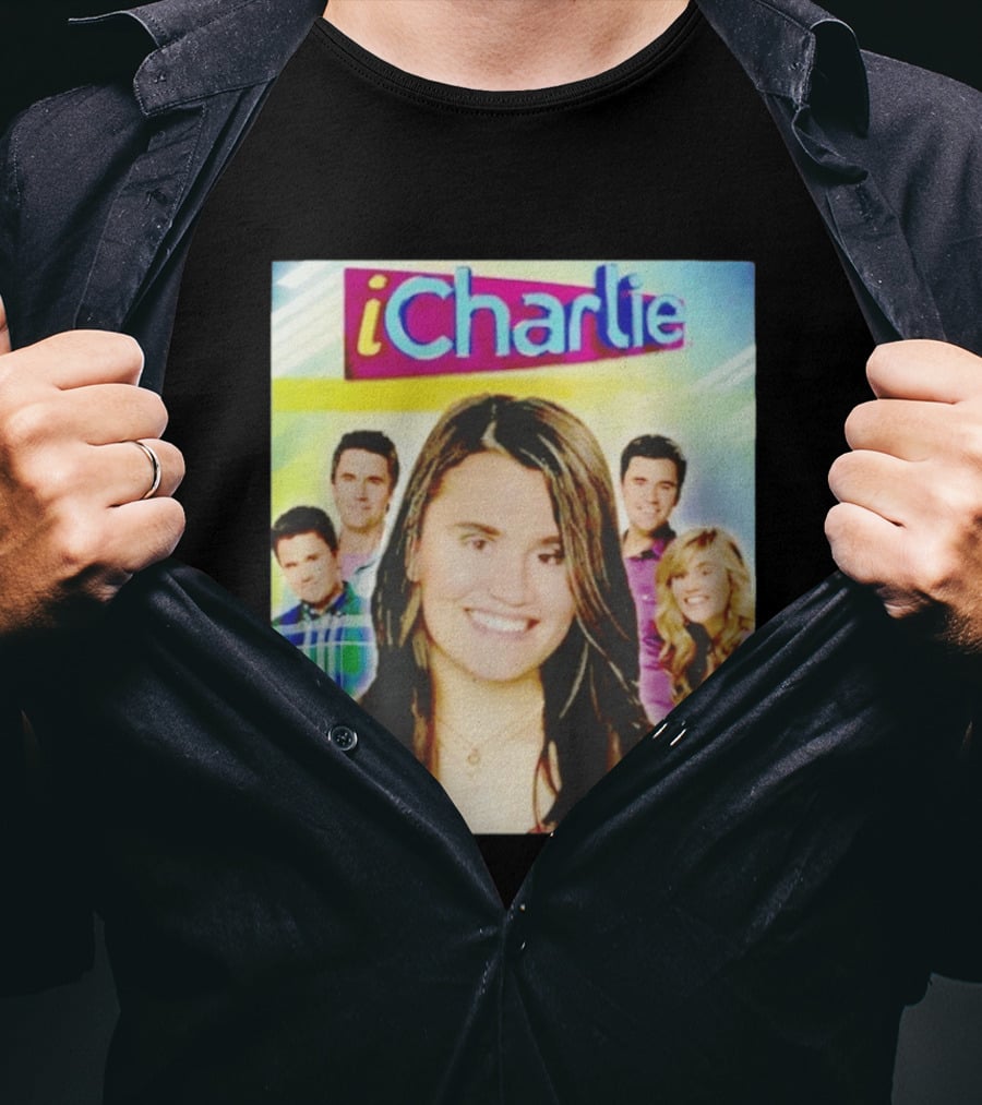 ICharlie Meme Faces Mashup T-Shirt