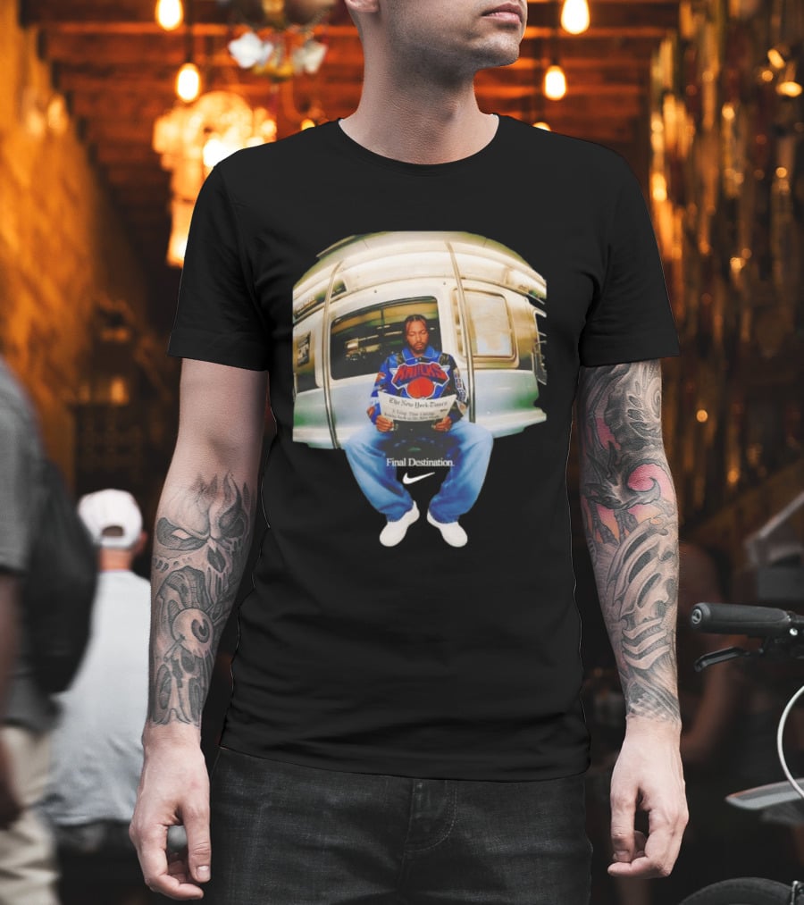 Jalen Brunson New York Knicks Final Destination Nike Edition T-Shirt