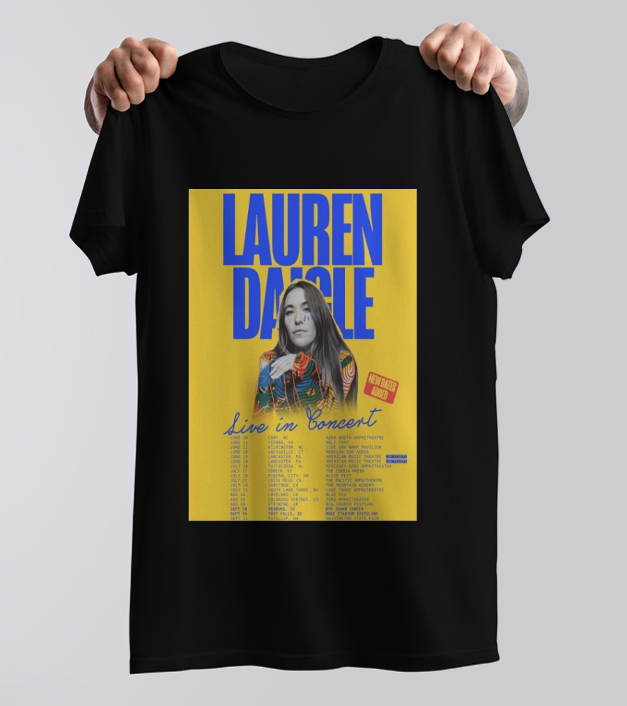 Lauren Daigle Live In Concert Fall Tour 2026 New Dates Added T-Shirt