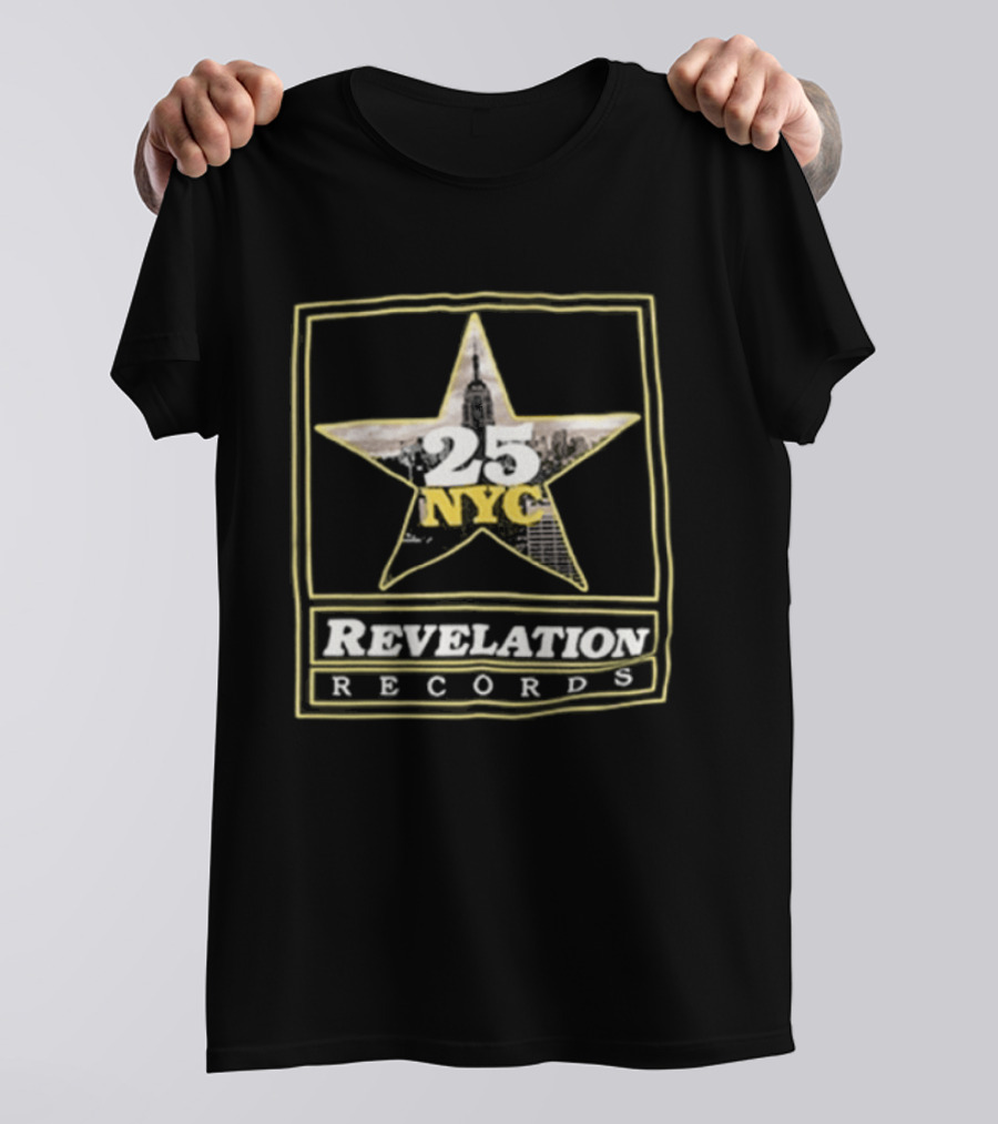 The Hundreds 25 NYC Star Revelation Records T-Shirt