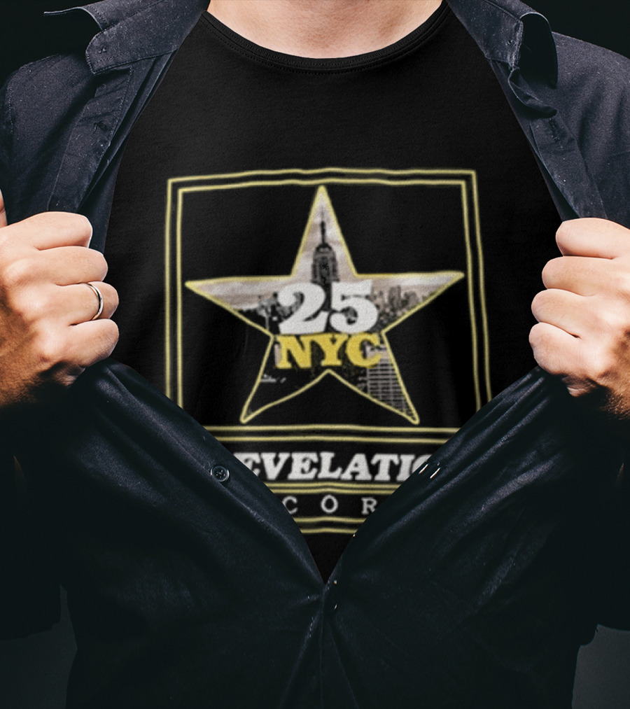 The Hundreds 25 NYC Star Revelation Records T-Shirt