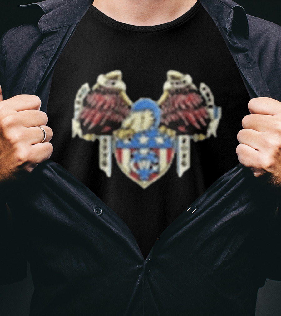 Violent Gentlemen Hockey Club USA 250 American Bald Eagle T-Shirt