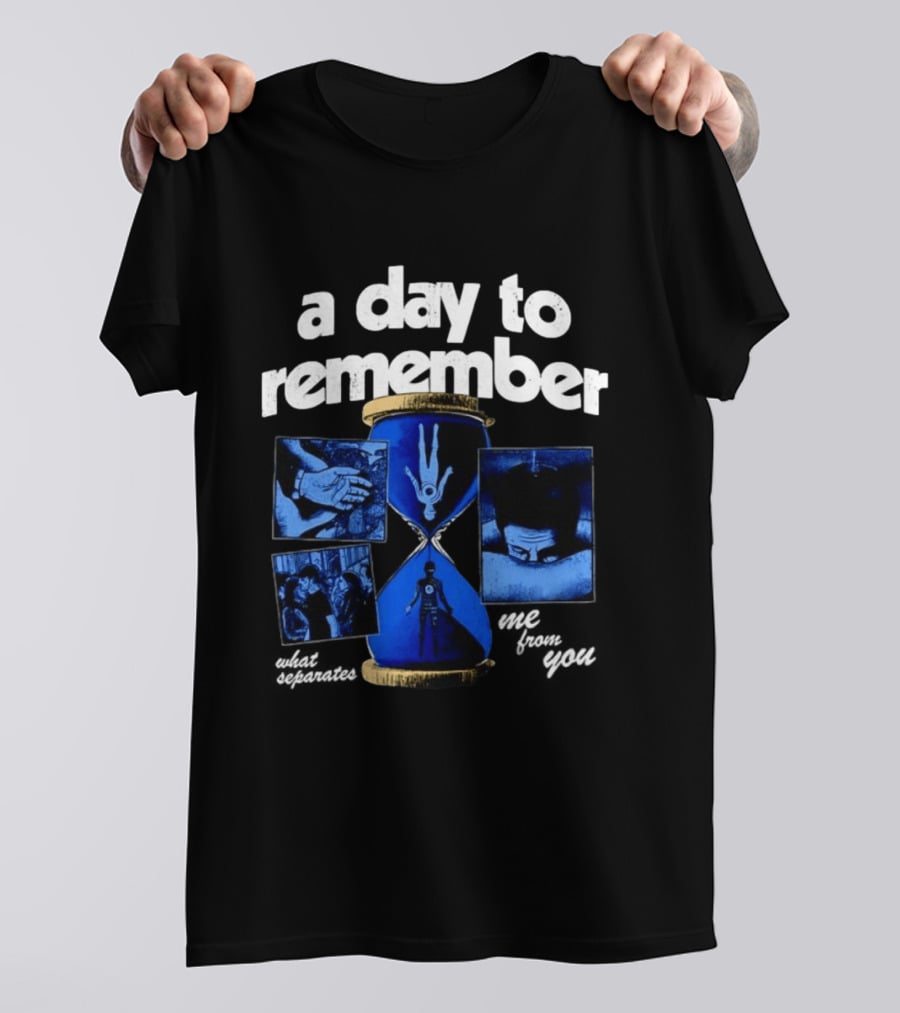 A Day To Remember Hourglass Album Art What Separates Me From You T-Shirt