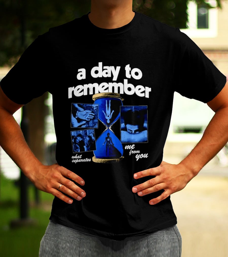 A Day To Remember Hourglass Album Art What Separates Me From You T-Shirt