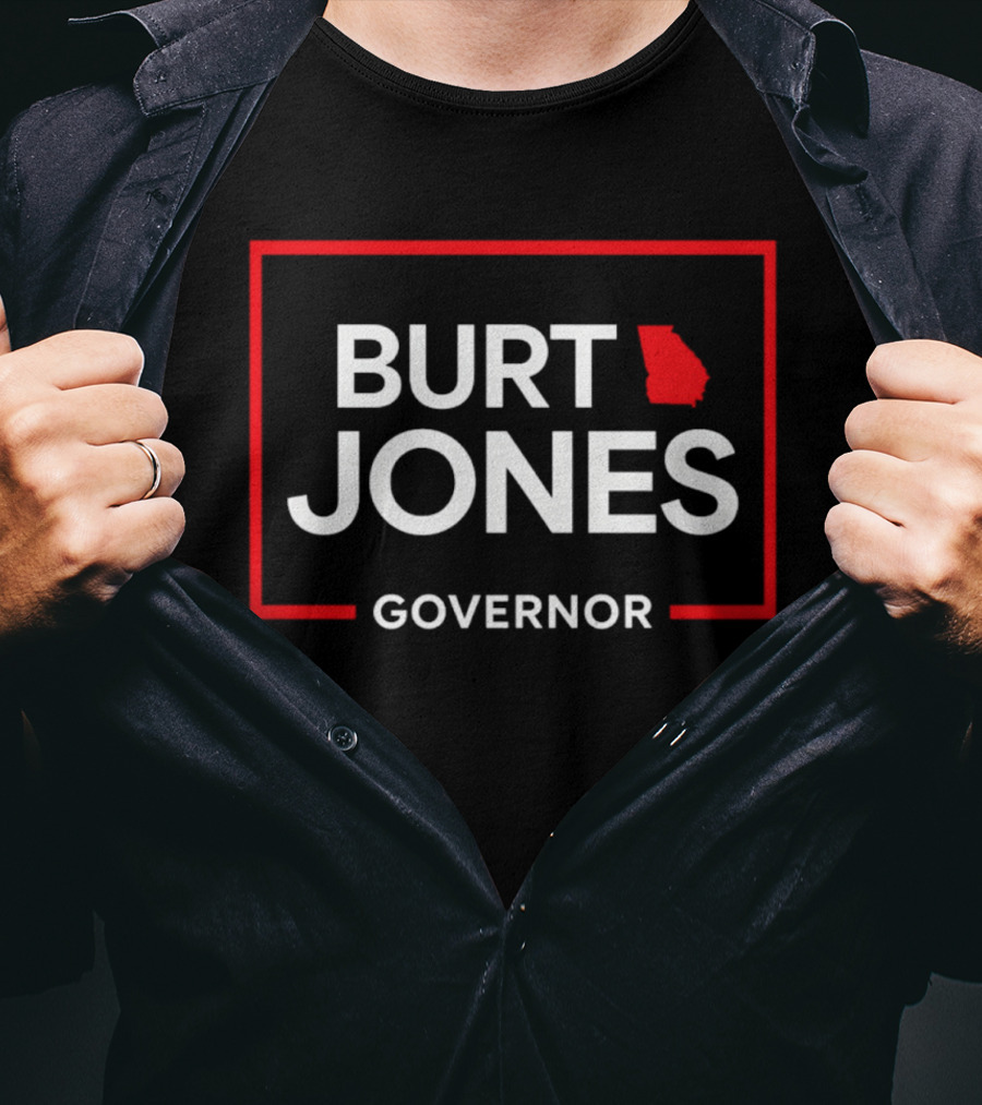 Burt Jones Governor 2026 Georgia Campaign T-Shirt