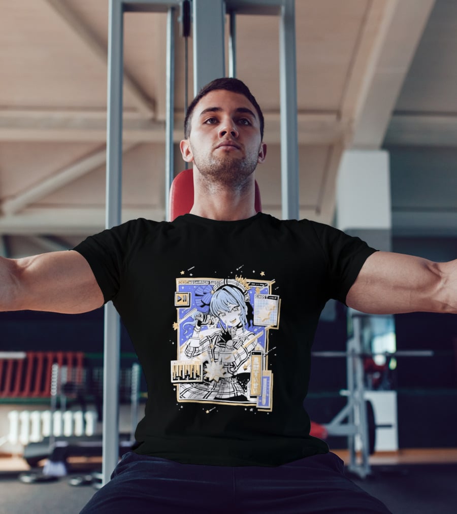 Hoshimachi Suisei GHOST Stellarstill VTuber Idol Celestial Starry Night Aesthetic T-Shirt